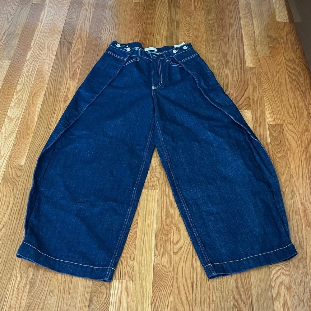 Free People High Street Trouser Jeans Size 28 NWT